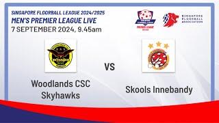 Woodlands CSC Skyhawks - Skools Innebandy | SFL 24/25 Men's Premier League LIVE