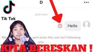 Begini ! Cara Memperbaiki Akun Tiktok Yang Tidak Bisa Mengirim Pesan