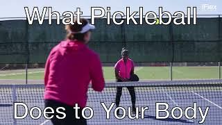 Improve your Pickleball game with iFlex Assisted Stretching.