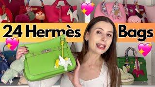 My Hermes Handbag Collection 2024! 