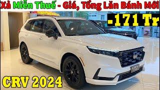 Giá Xe Khuyến Mại Honda CRV Tháng 7 Mới, Xả Tổng Đến 150% Thuế Đó| Giá Lăn Bánh Honda CRV| Topcarvn