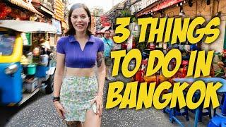 3 Things to do in Bangkok Old Town  (We got a FREE Tuktuk Ride)