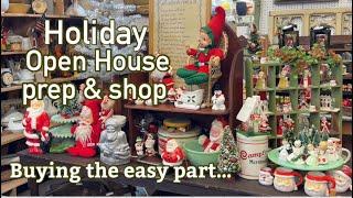 LOOKING for Antique & Vintage Christmas Decor? ONCE A YEAR Sale! Open House Prep & Shopping 5 stores