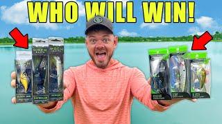 GOOGAN Baits vs MACH Baits Fishing lure Challenge!