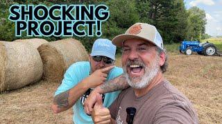 THIS HURT! | Major Project On @CmonHomesteading | Rambling