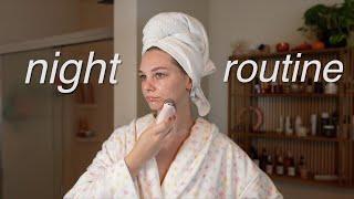my VERY realistic night routine
