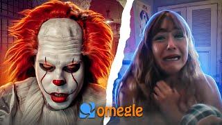 Pennywise scares the crap out of people on Omegle