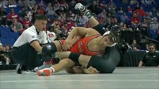 Keegan O`Toole ( MIZZ ) vs Dean Hamiti ( OKST ) 174 lbs Finals | Big 12 Wrestling Championships 2025