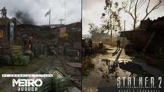 Metro Exodus Enhanced Edition VS S.T.A.L.K.E.R.2 Heart Of Chornobyl