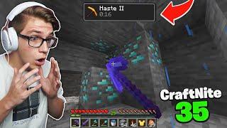 CraftNite: #35 - This Mining Method BROKE the Server... (insta mining)