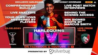 Harlequins Live - watch the game with Nathan Earle and Tom Lawday