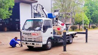 ISUZU 100P/NKR 18M ManLifter truck mounted aerial platforms