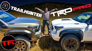First Dirt: Is the New Toyota Tacoma Trailhunter BETTER Than the TRD Pro?
