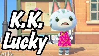 K.K. Lucky : Sing by 7 villagers Animal Crossing Cute moments