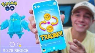 TRADING IS LIVE! + NEW LEGENDARY “REGICE” in Pokémon GO! ️ THE REGI TRIO IS HERE!