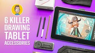 6 Killer Drawing Tablet Accessories