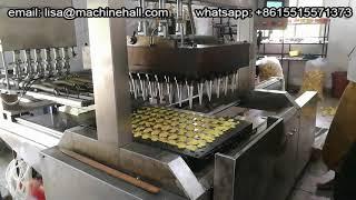 Stainless Steel Wafer Cone Biscuit Making Machine Video