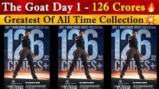 The Goat Day 1 Collection - 126 Crores | Thalapathy Vijay | Box office Report