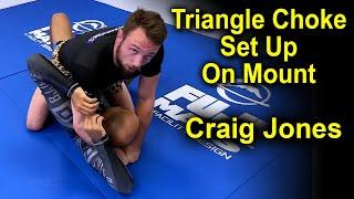 New BJJ Triangle Choke Set Up On The Mount by Craig Jones