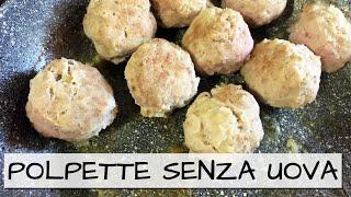 POLPETTE DI TACCHINO SENZA UOVA - FACILI E GUSTOSE!