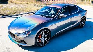 Maserati Ghibli Q4 Wrap! | Psychedelic Wrap !