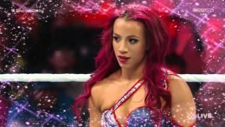 Sasha Banks Plus: WWE Raw (12.28.2015) HD