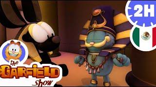 ¡Garfield se enfrenta a una gata malvada que viene de Egipto! Compilación de dibujos animados