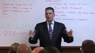 Dave Lorenzo BNI Leadership Training