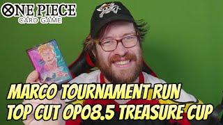 One Piece Card Game: Marco Tournament Run! Top Cut Events Online Treasure Cup