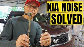 KIA Front End Rattle When Hitting Bumps | Easily Replace Bad Sway Bar Linkage