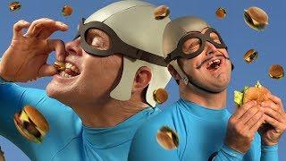 "Burger Rain" - The Aquabats! Music Video