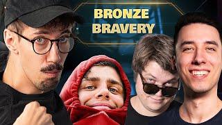 Der BRUCH in Bronze Bravery mit HandOfBlood, Papaplatte, Dhalucard & PowerOfEvil