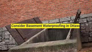 Basement Waterproofing in Ottawa - Foundation Experts