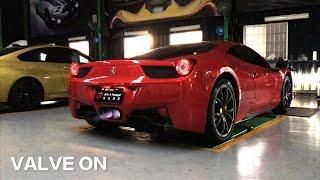 Ferrari 458 italia x Fi Exhaust  Pure F1 sound on road , Best in the world!