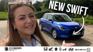 How good is the NEW Suzuki Swift? Tish takes a test drive in the new model here at John Banks!