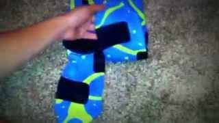 NIKE VAULT EARTHQUAKE CUSTOM ELITE SOCKS