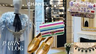 CHANEL Spring Summer 2025 and BVLGARI & CHANEL Jewellery in 4K PARIS Luxury Collection Shopping Vlog