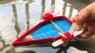 Science Projects | Rubber Band Powered Boat