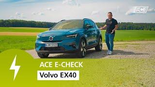 Volvo EX40 im ACE E-CHECK