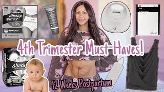 Surviving The 4th Trimester *12 Weeks Postpartum With Baby #3*