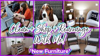 NEW *2023* ULTIMATE CLEAN +SHOP +REARRANGE WITH ME | NEW PATIO FURNITURE | YOUR WORDS HAVE POWER!