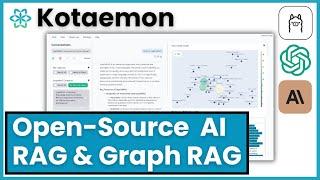 FREE: Open-Source RAG Kotaemon AI GraphRAG Chat w/ Docs Locally  Retrieval Augmented Generation