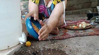 Shadi cooking and routine: Village cooking and routine