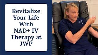 NAD+ IV therapy experience to reverse aging and recover from chronic fatigue.