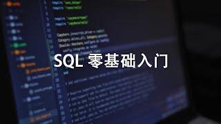 SQL零基础1小时快速入门，学完就会做数据分析了!