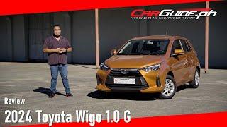 Review: 2024 Toyota Wigo 1.0 G