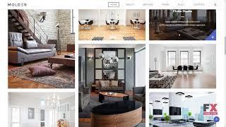 Molder - Interior Design Website Template TMT | Free Template  Avedis