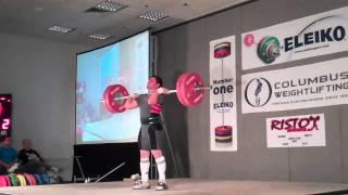 Jose Carranza - 2011 Arnold Classic - 130K Clean and Jerk