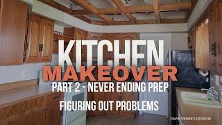 Kitchen Makeover on a Budget | Kitchen Makeover DIY | Oak Cabinet Makeover | 1800s Farmhouse