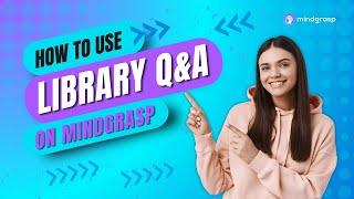 How to use Library Q&A on Mindgrasp AI